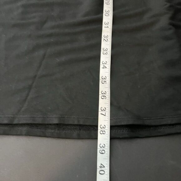 J. Jill Wearever Collection Women's Black Blue Striped 3/4 Sleeve Rayon Dress M - Picture 5 of 6